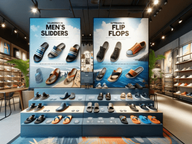 men’s sliders, sliders, footwear for men, flip flops