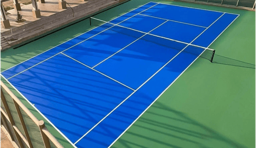 tennis court flooring