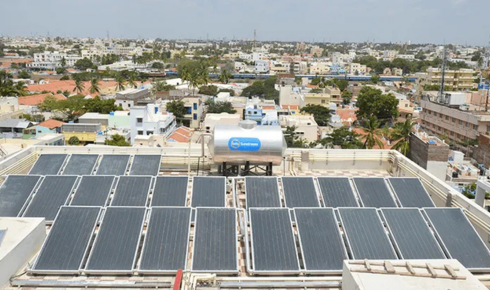 solar water heating system